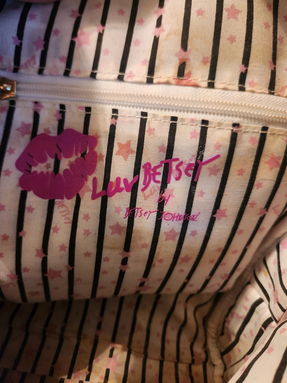 Betsey Johnson Pink Ballerina Backpack